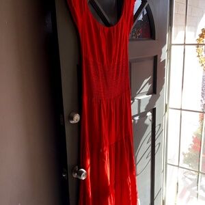 Red Maxi Dress